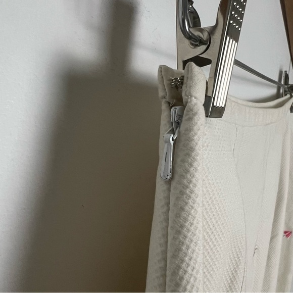 Brooks Brothers "346" Stretch Cream Cotton Blend Embroidered Beach Print Sz 4 - Picture 6 of 8